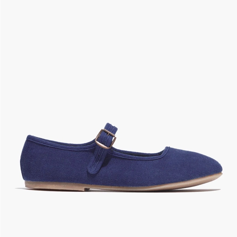 NWT Small Lot Co Indigo Mary Janes (8 but runs big)